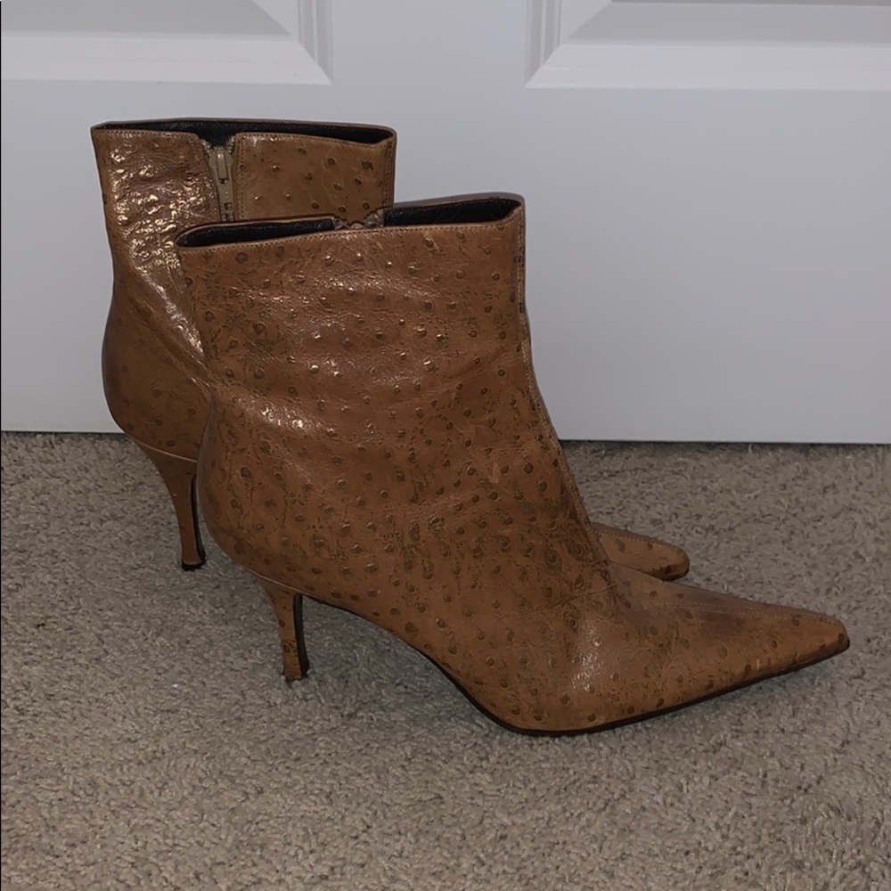 Italian Leather Booties